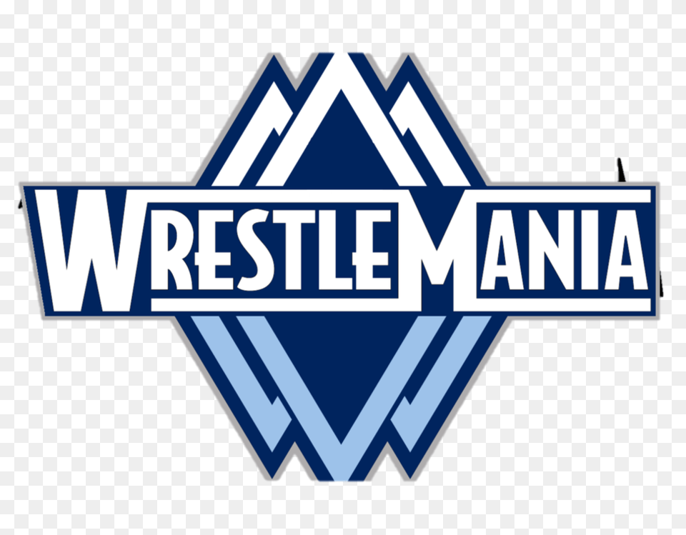 Wrestlemania Logo, Badge, Symbol, Dynamite, Weapon Png Image