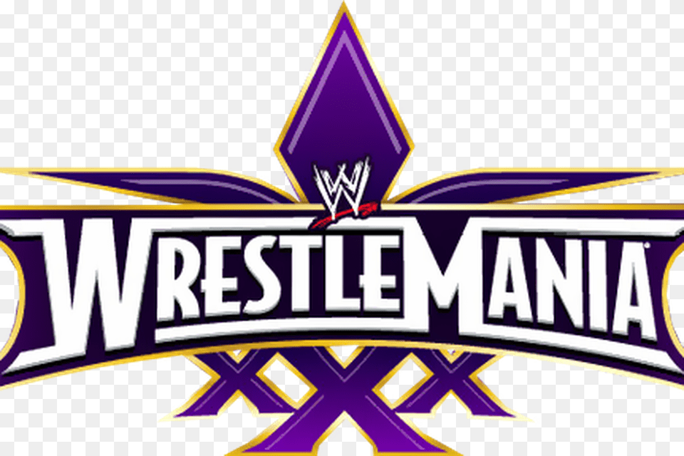 Wrestlemania Logo Wwe Wrestlemania 30, Purple, Emblem, Symbol Png