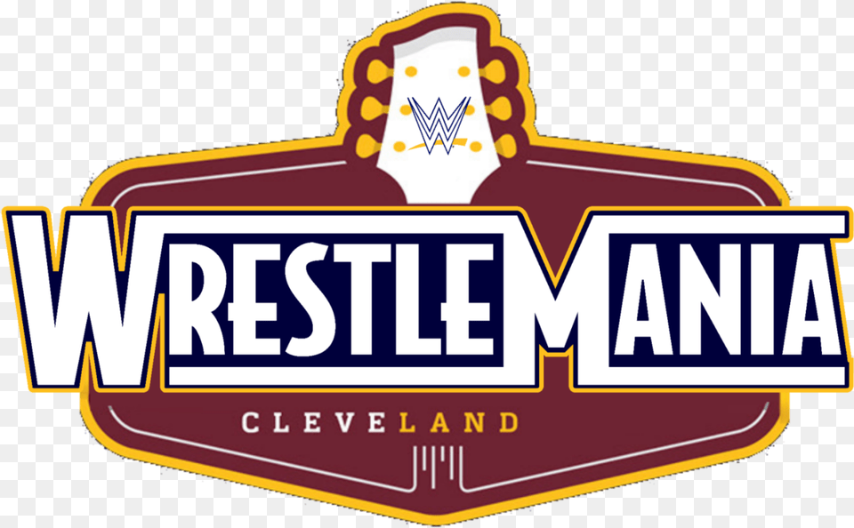 Wrestlemania Logo Wwe Wrestlemania Custom Logo, Scoreboard, Diner, Food, Indoors Png Image