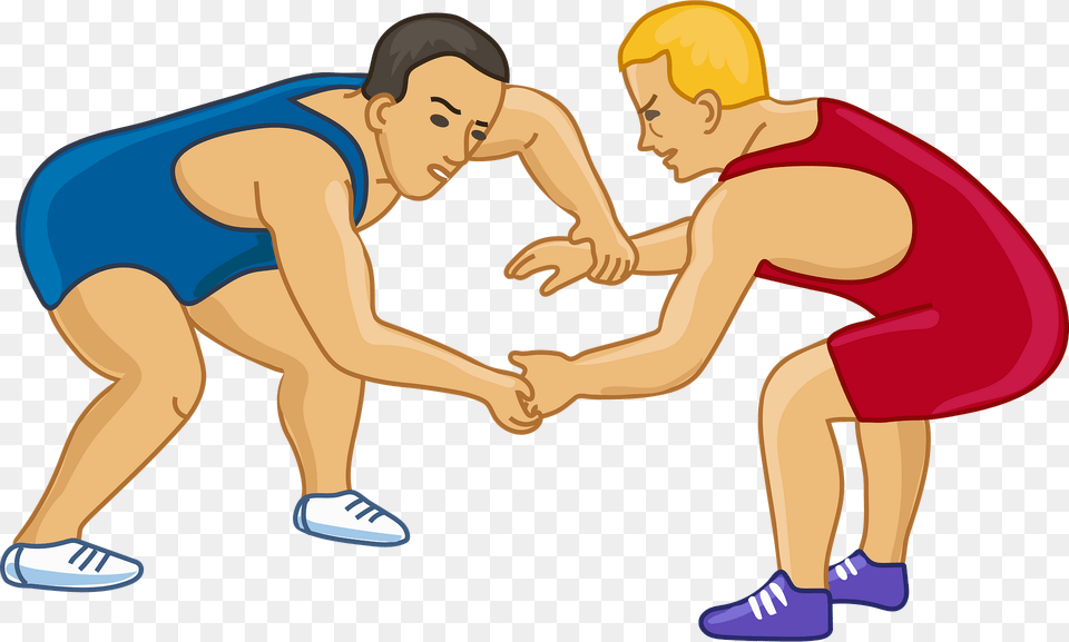 Wrestlers Clipart, Person, Baby, Face, Head Png Image