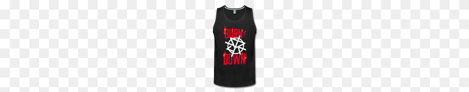 Wrestling Apparel Store Seth Rollins Burn It Down Mens Black, Clothing, T-shirt, Tank Top Free Png Download