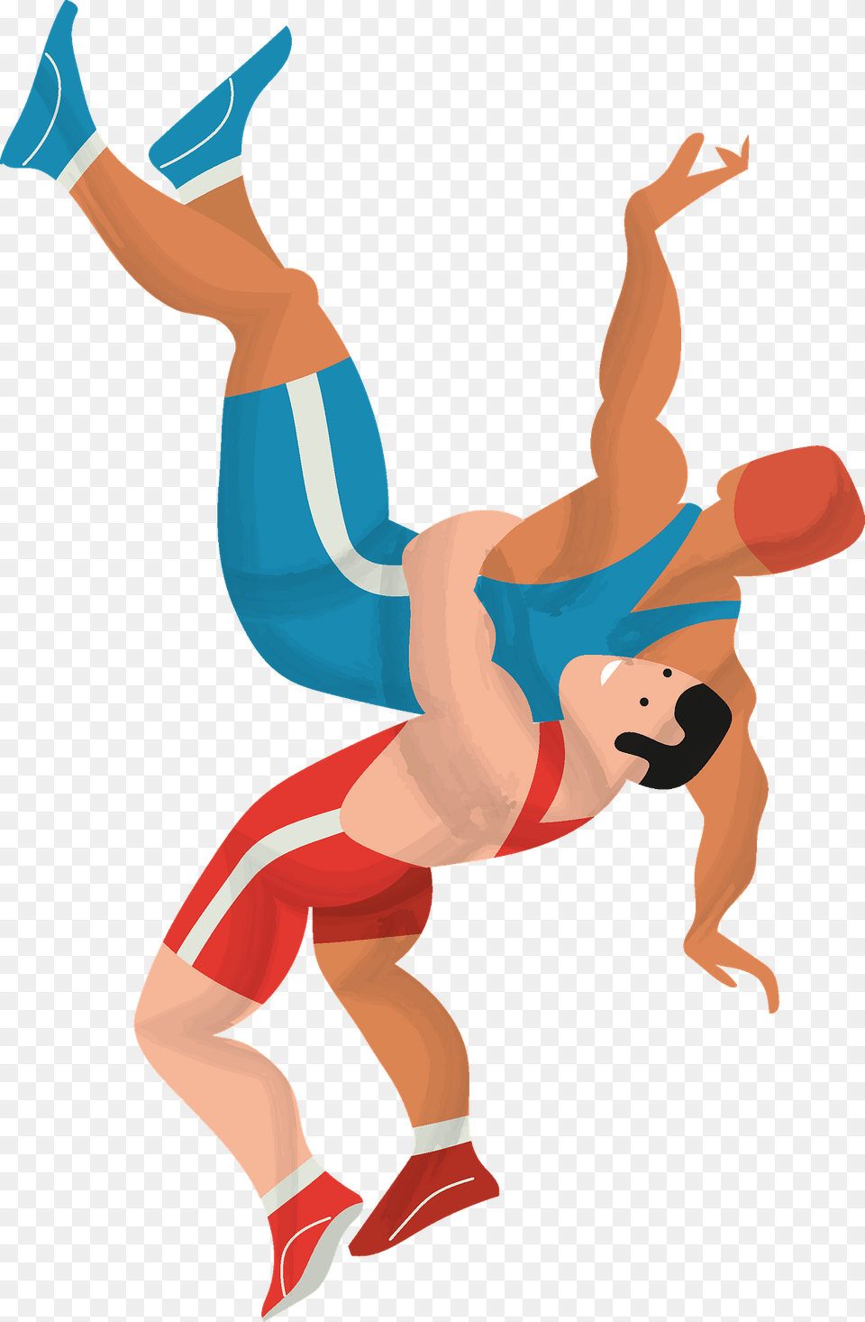 Wrestling Clipart, Baby, Person, Ball, Handball Free Png