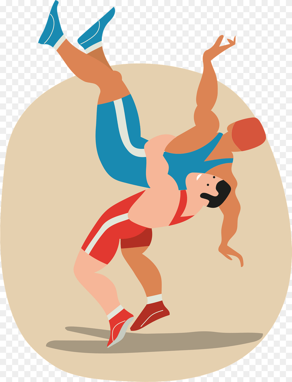Wrestling Clipart, Person, Sport, Baby, Clothing Free Transparent Png