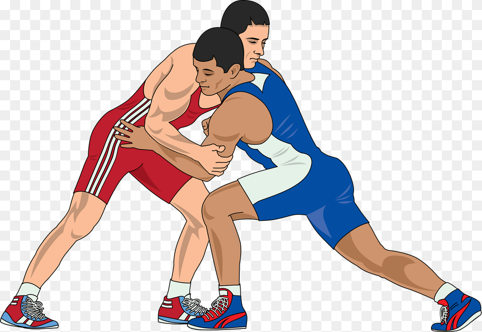 Wrestling Clipart, Person, Sport, Clothing, Footwear Free Transparent Png