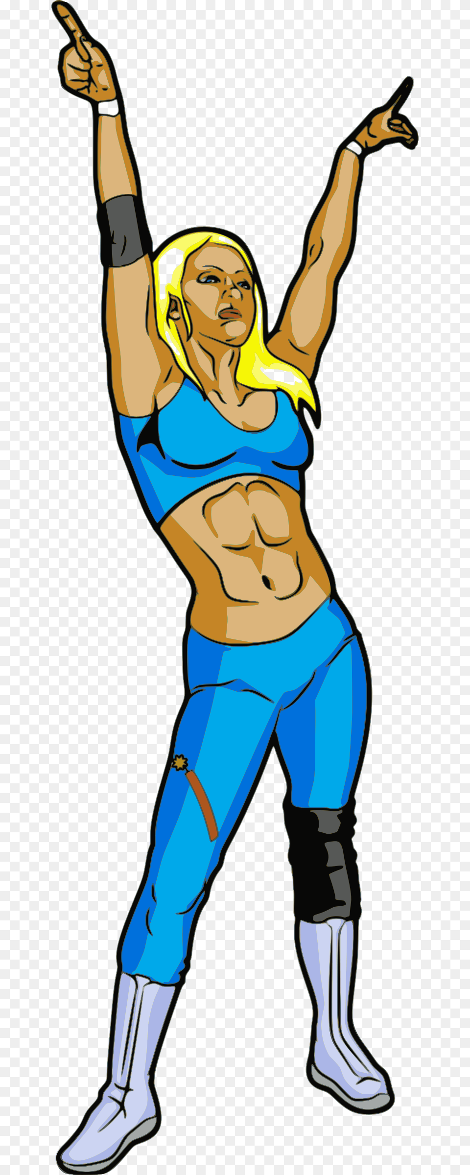 Wrestling Clipart Clip Art, Adult, Person, Female, Woman Png