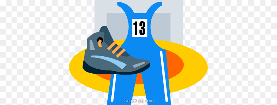 Wrestling Equipment Royalty Free Vector Clip Art Illustration, Clothing, Footwear, Shoe, Sneaker Png Image