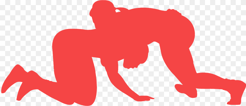 Wrestling Girls Vector, Kneeling, Person Free Transparent Png