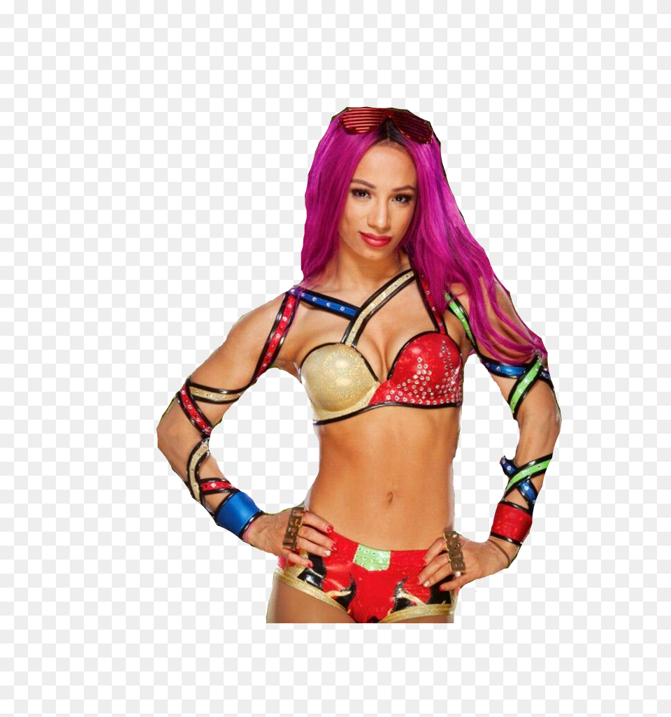 Wrestling Renders Backgrounds Sasha Banks Cool New Render, Adult, Clothing, Female, Person Free Transparent Png