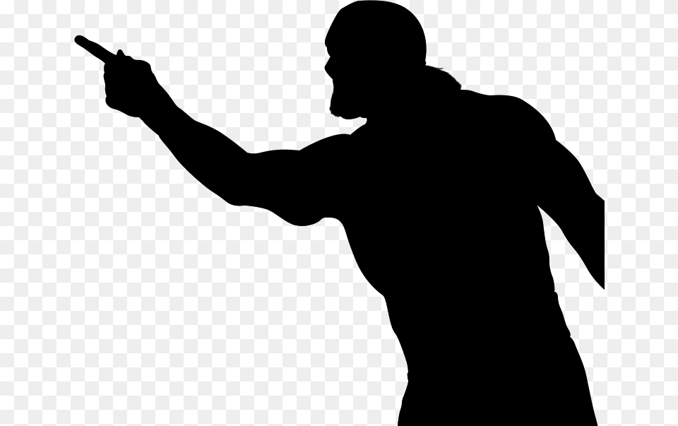Wrestling Silhouette Silhouette, Adult, Male, Man, Person Free Png Download