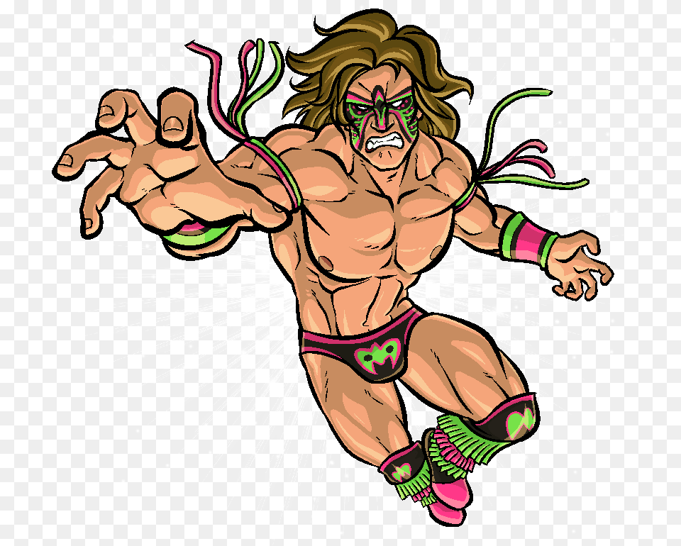 Wrestling Ultimate Warrior Art, Baby, Person, Face, Head Free Png