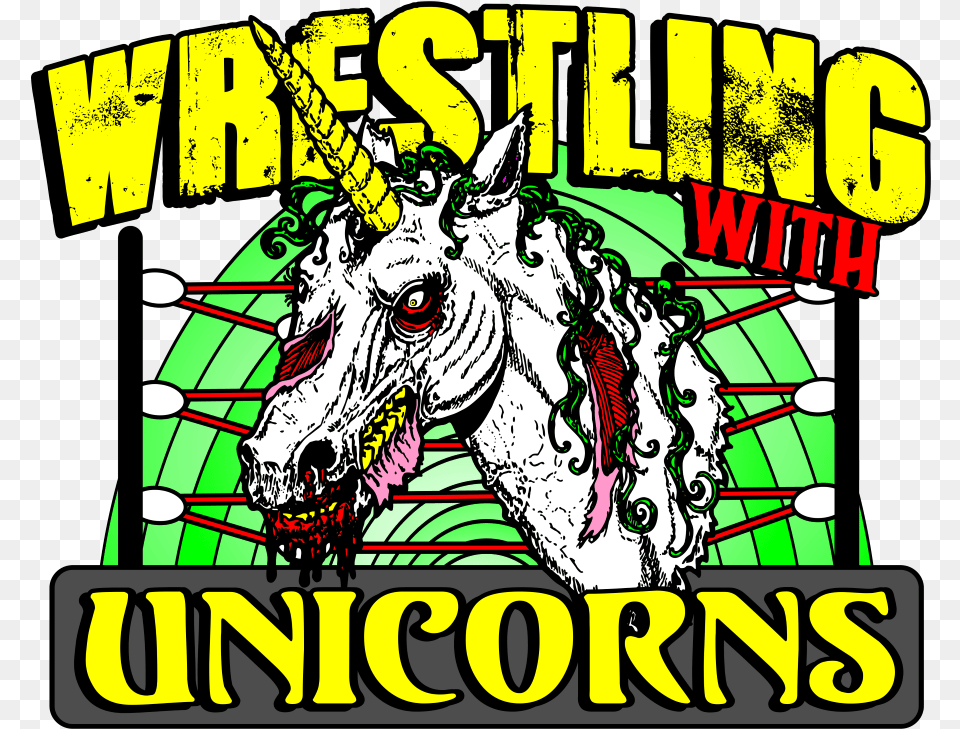 Wrestling With Unicorns Unicorn Clipart, Person, Art Png