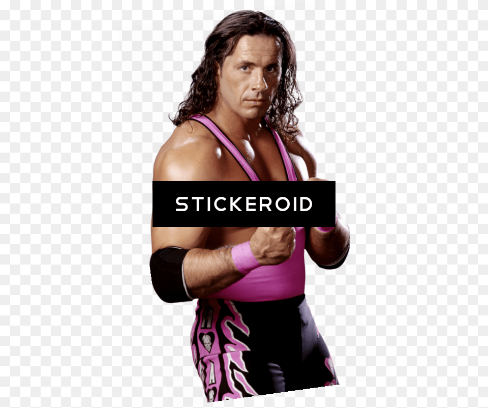 Wrestlingfitness Professionalaerobic Sportwrestlingphysical Wwe Bret Hart, Adult, Female, Person, Woman Free Transparent Png