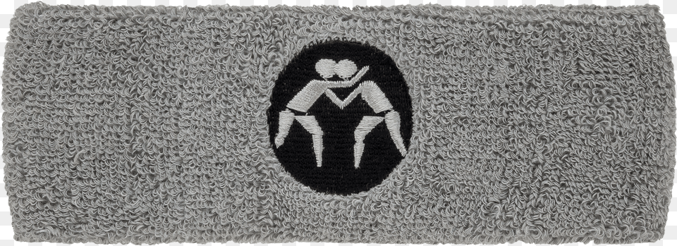 Wrestlingmart Head Band Grey Grey Emblem, Home Decor, Rug, Person Png Image
