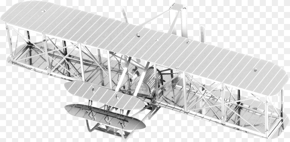 Wright Brothers Airplane Metal Earth Wright Brothers Airplane, Cad Diagram, Diagram, Aircraft, Transportation Free Transparent Png