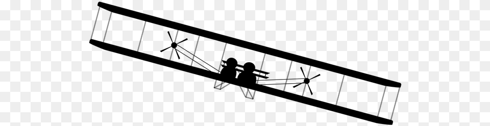 Wright Brothers Airplane Usa Wright Flight Plane Wright Brothers Airplane Vector, Gray Png Image