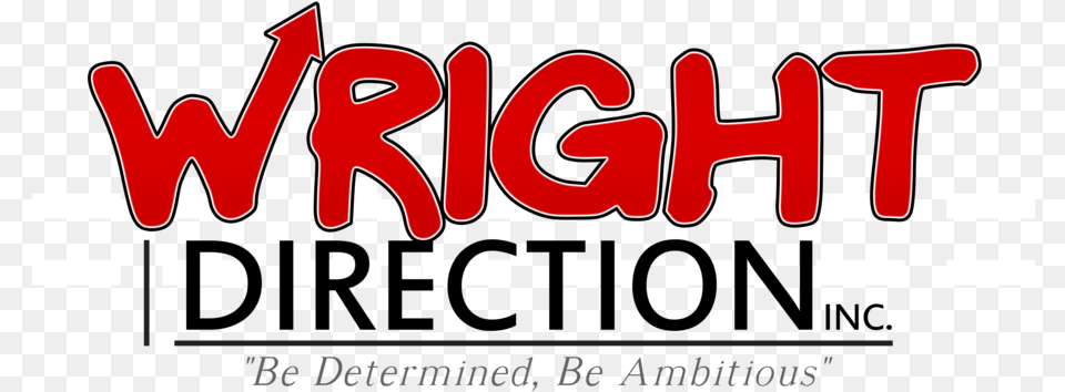 Wright Direction Inc Concept 3 With Arrow Slant Up Graphic Design, Logo, Text Free Transparent Png