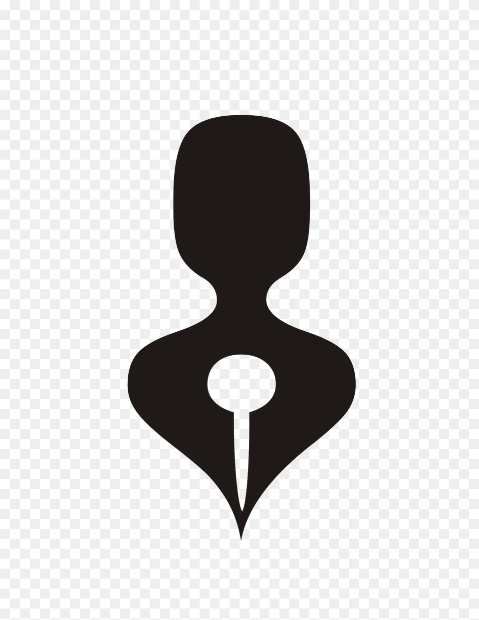 Wriging Nib Black Down Clipart, Person, Alien Free Transparent Png