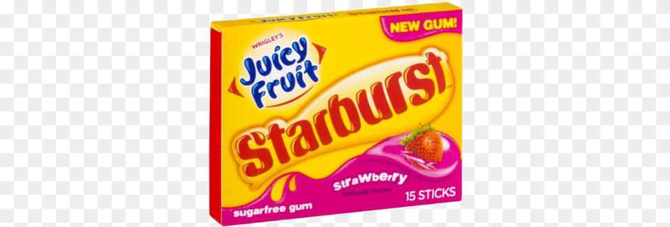 Wrigleys Starburst Strawberry Gum Starburst Candy, Birthday Cake, Cake, Cream, Dessert Free Transparent Png
