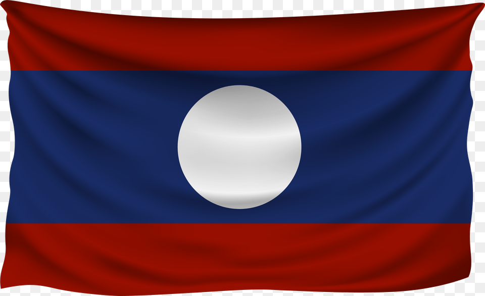Wrinkled Clipart Photo Flag Of Laos Png Image