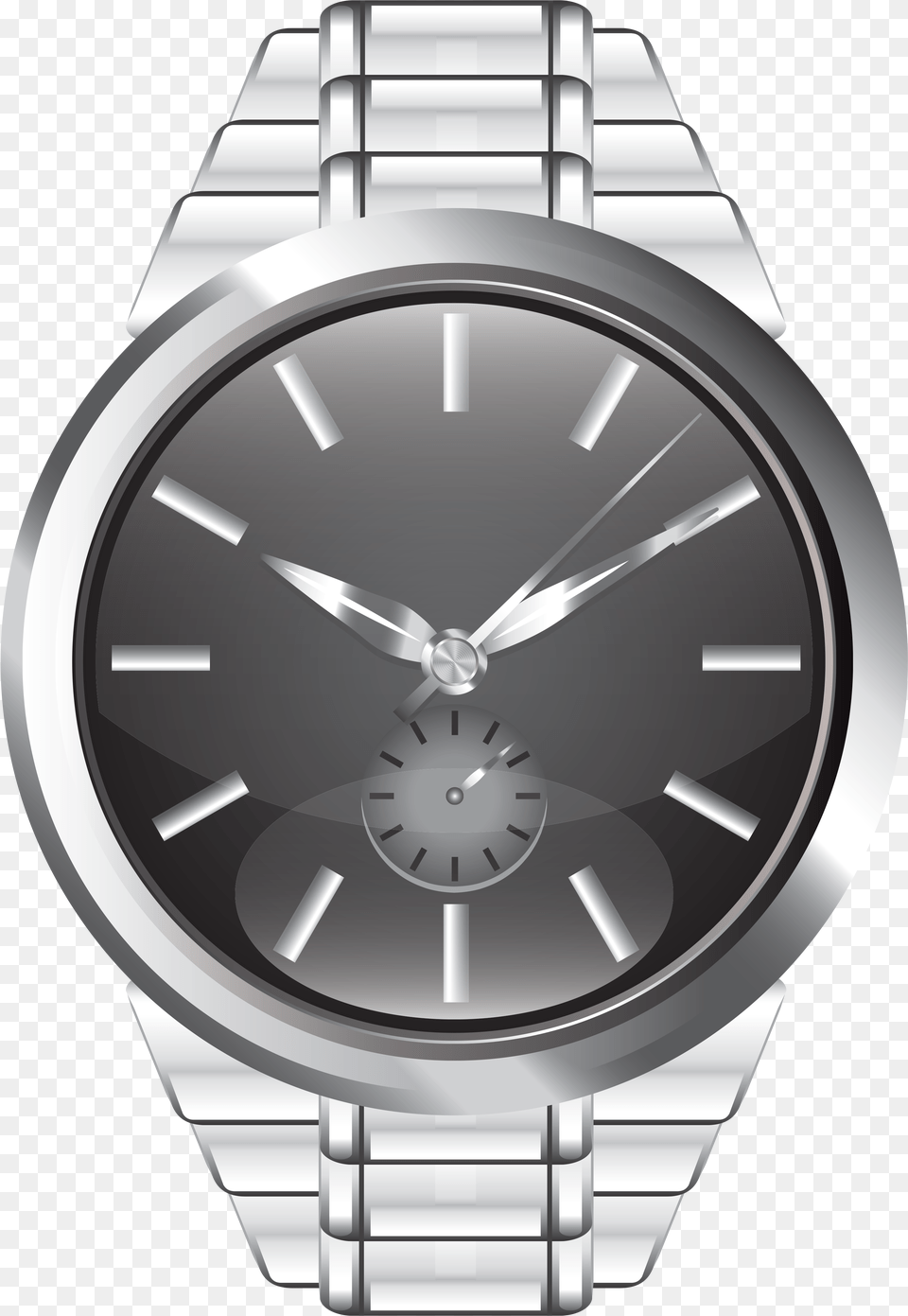 Wrist Watch Clip Art Silver Watch Clipart, Arm, Body Part, Person, Wristwatch Png Image