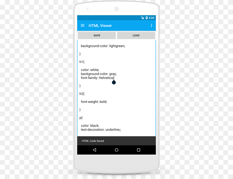 Write Html Code In Android, Electronics, Mobile Phone, Phone, Text Free Png Download