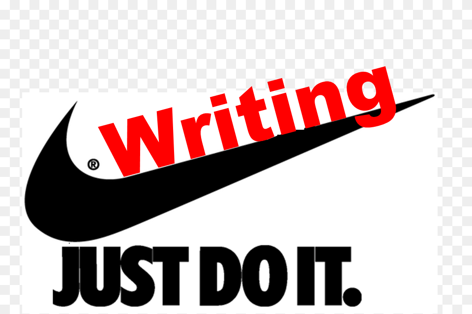 Write Just Do It Slush Pile Story, Logo, Sticker, Dynamite, Weapon Png Image