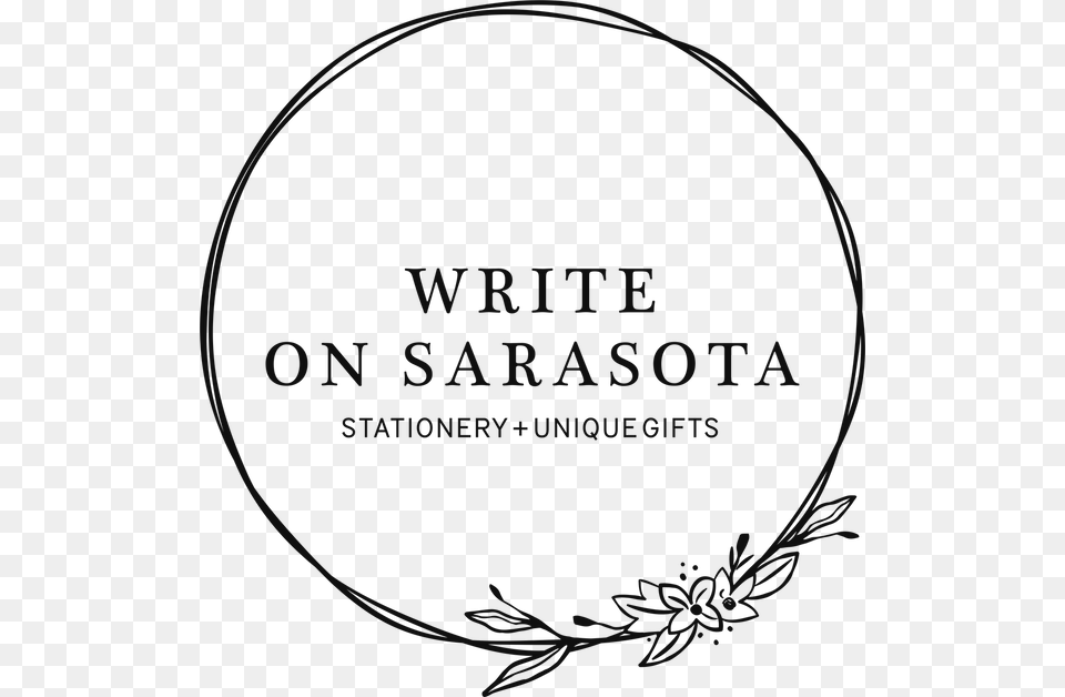 Write On Sarasota Logo Rgb Circle, Disk Png