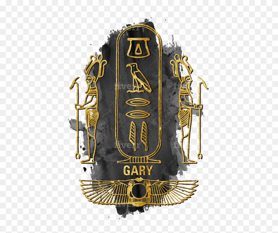 Write Your Name In Hieroglyphics And Arabic Calligraphy Egyptian Hieroglyphs, Clothing, Vest, Emblem, Symbol Free Transparent Png