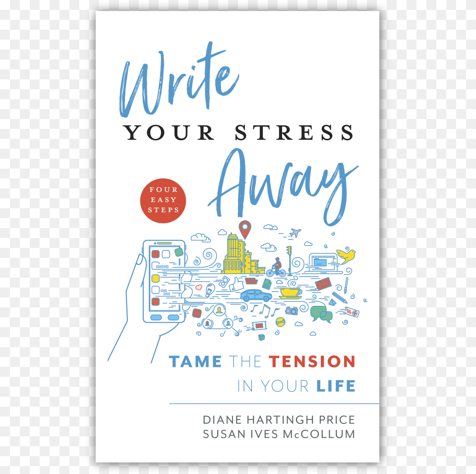 Write Your Stress Away, Advertisement, Poster, Book, Publication Free Transparent Png