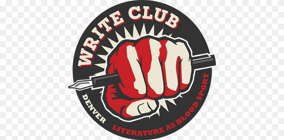 Writeclublogodenver Write Club, Body Part, Hand, Person, Fist Png