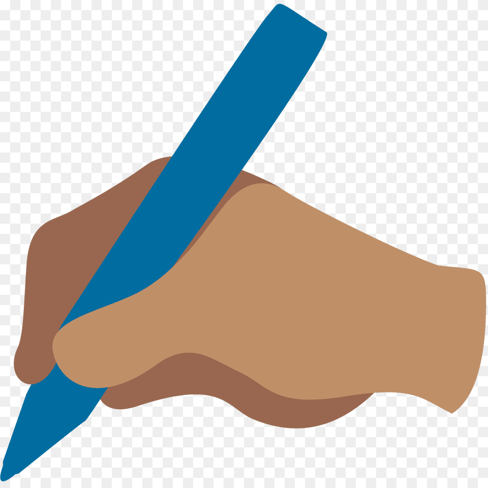 Writing Hand Emoji Clipart, Pen Free Png Download