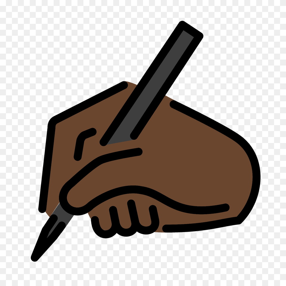 Writing Hand Emoji Clipart, Pen Free Png Download