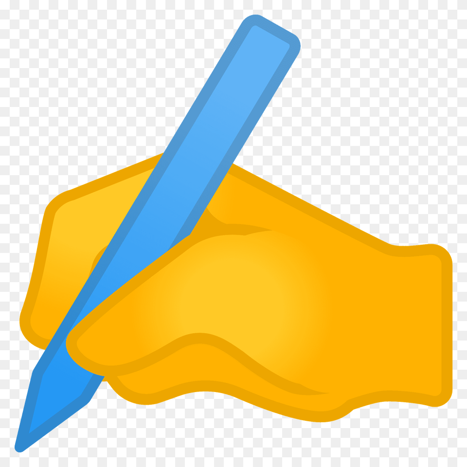 Writing Hand Emoji Clipart, Pen Free Transparent Png