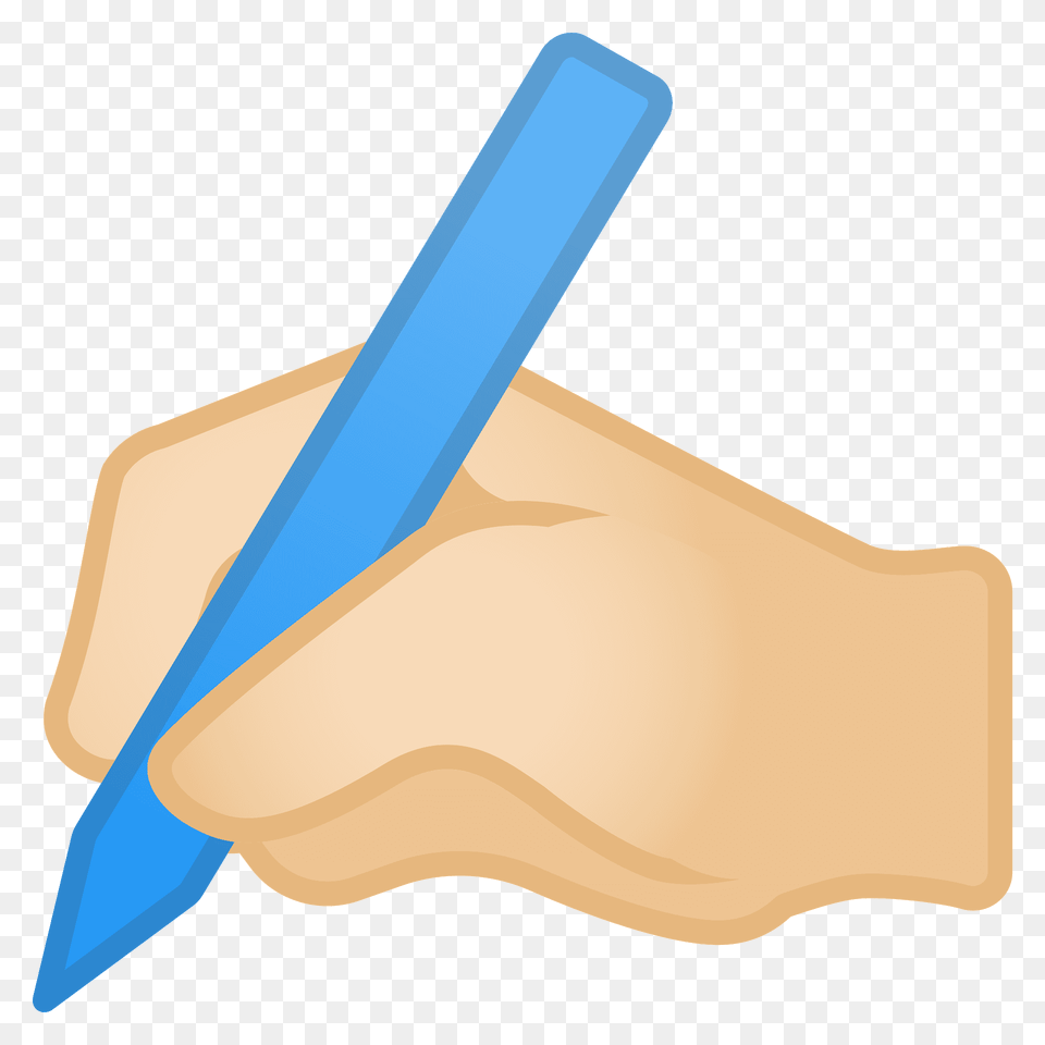 Writing Hand Emoji Clipart, Pen Free Png Download