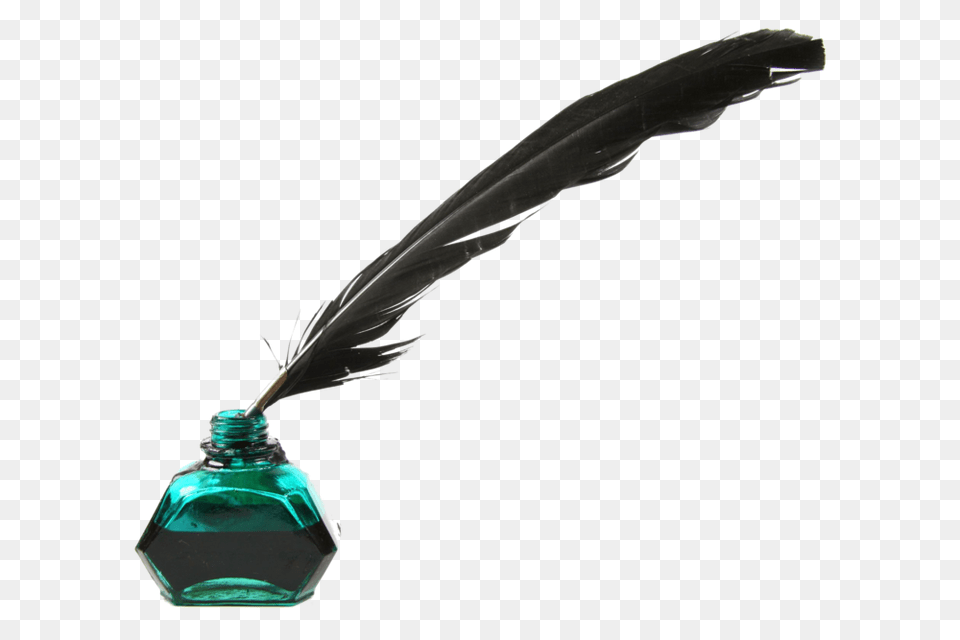 Writing Pen Pic Sticker, Bottle, Ink Bottle Png Image