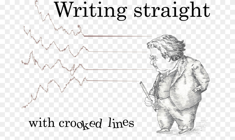 Writing Straight With Crooked Lines Sketch, Adult, Wedding, Person, Female Free Png Download