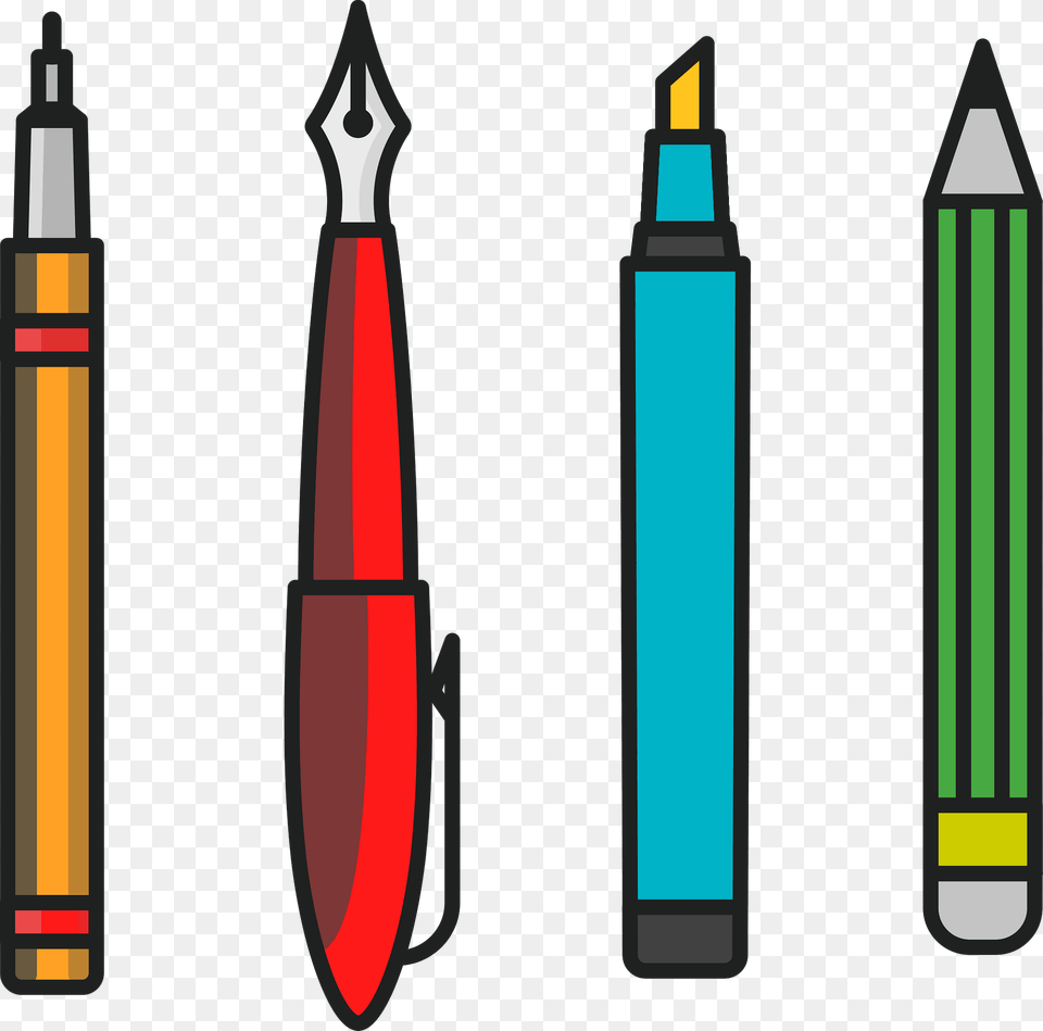 Writing Tools Clipart Png