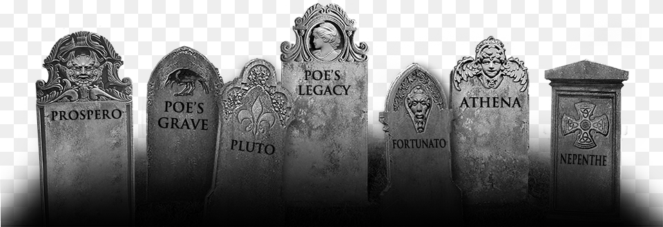 Written By Joseph Iorillo First Published In Dark Transparent Graveyard, Gravestone, Tomb, Person, Face Free Png