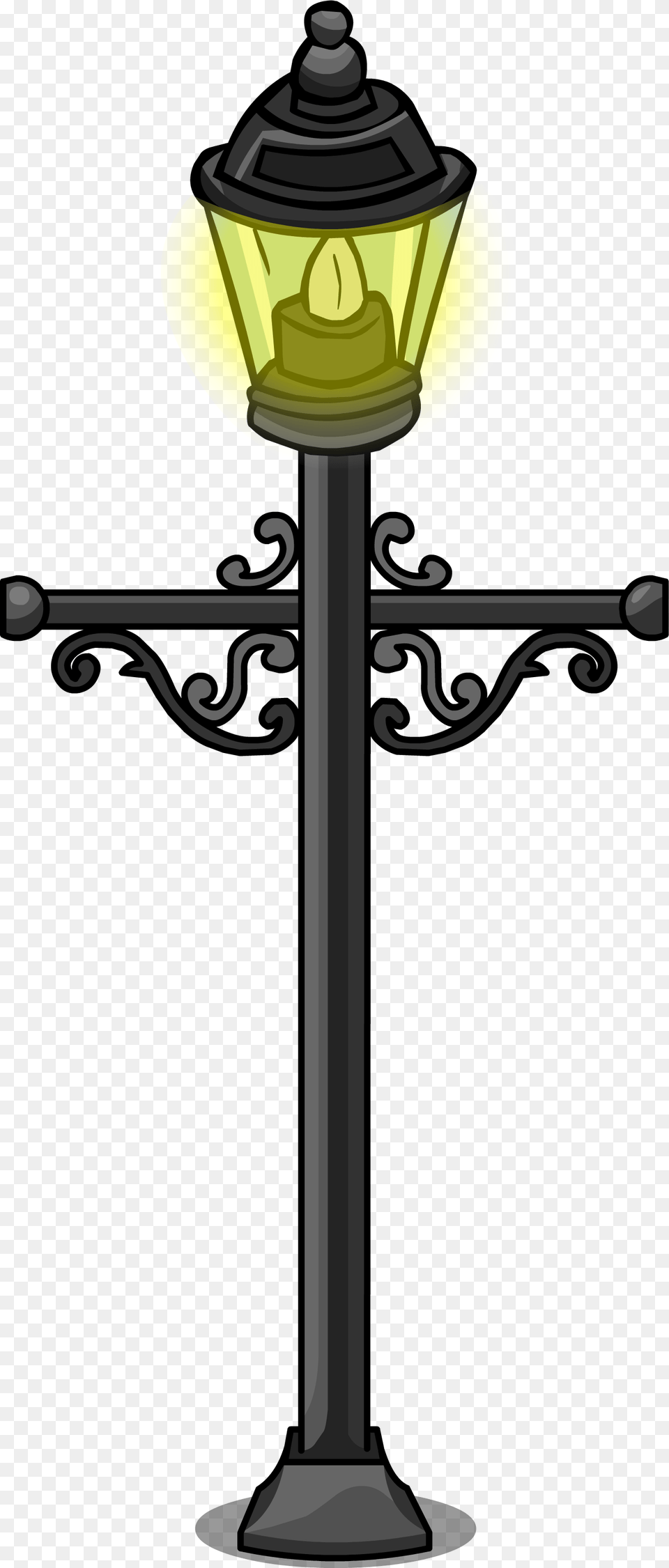 Wrought Iron Lamp Post Lamp Sprite, Lamp Post, Cross, Symbol Free Transparent Png