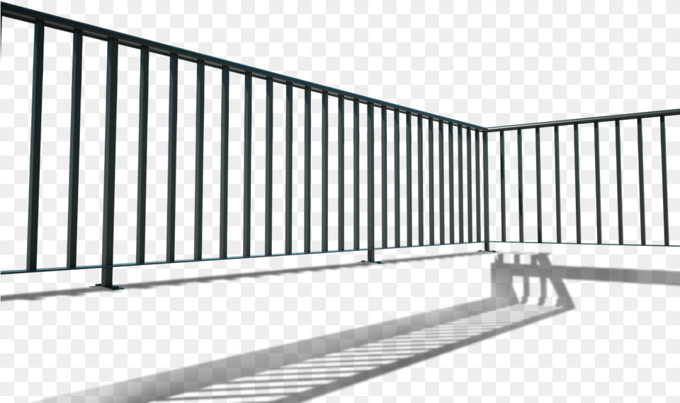 Wrought Iron Plain Plain Wrought Iron Railings, Fence, Railing, Handrail, Barricade Free Png