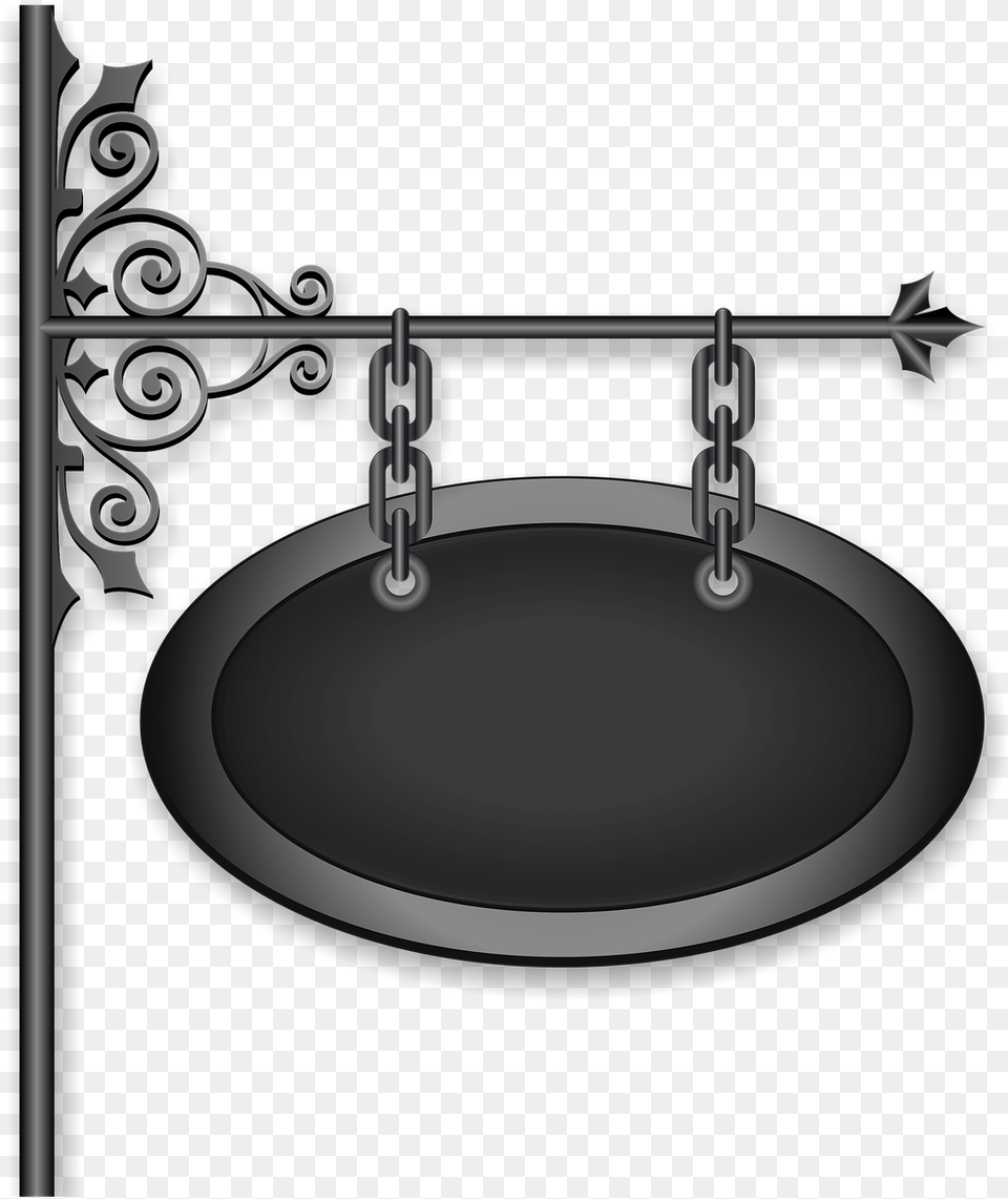 Wrought Iron Sign Clipart, Lighting, Hot Tub, Tub Free Png Download