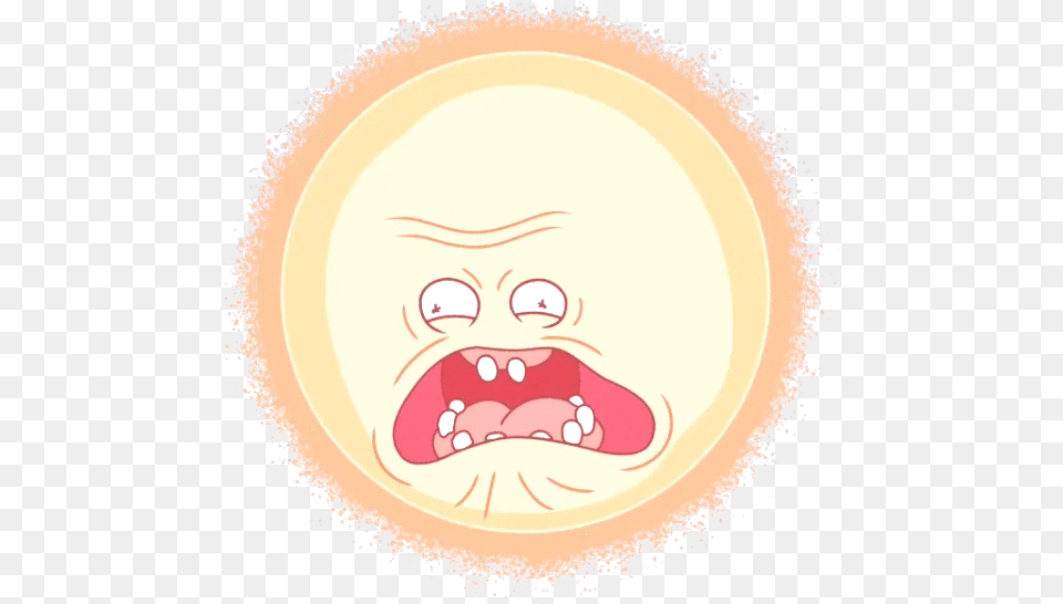 Wsjpfvq Rick And Morty Sun Rising Gif, Body Part, Mouth, Person, Teeth Free Png