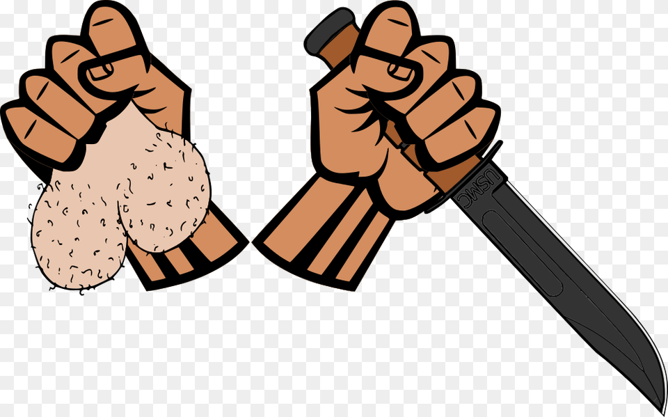 Wtb Severed Ball Sack Clip Art, Body Part, Hand, Person, Weapon Png Image