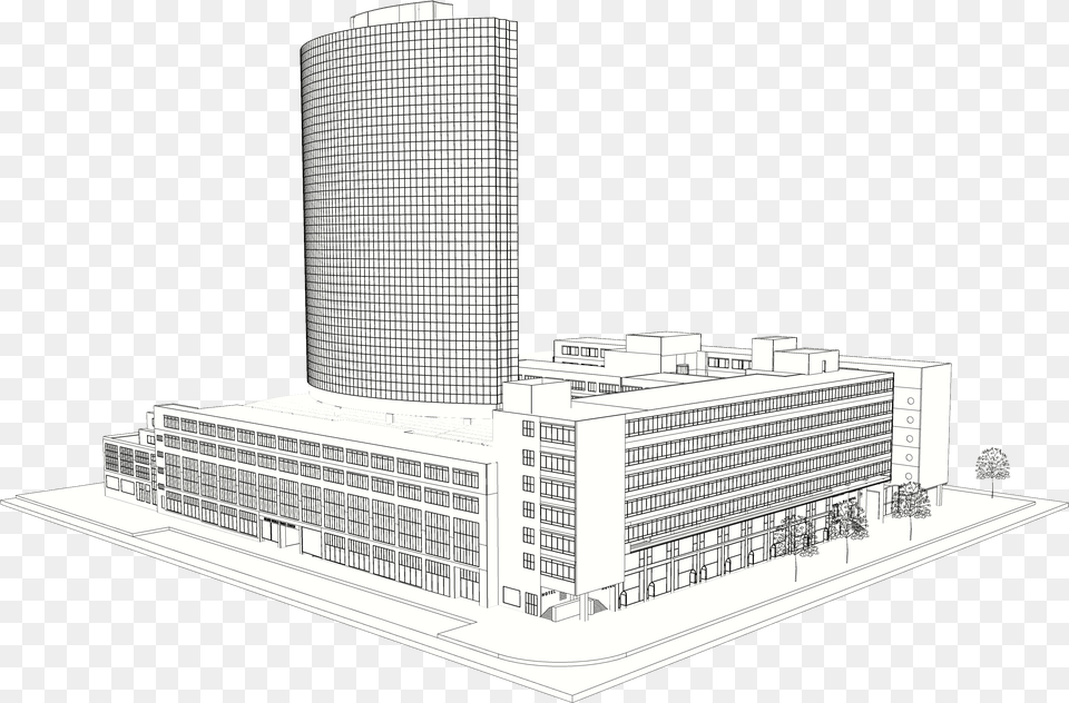 Wtc Noord Architecture, City, Urban, Building, Cad Diagram Free Transparent Png