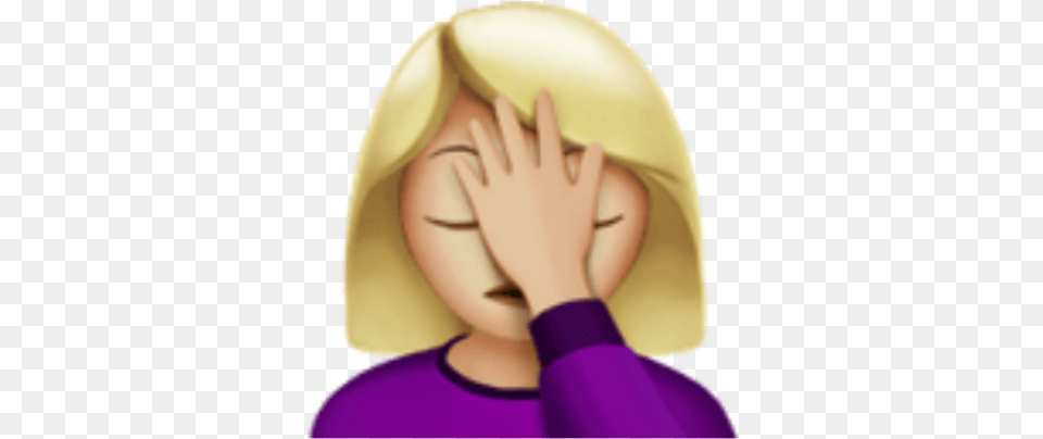 Wtf Face Facepalm Emoji Girl, Clothing, Hat, Baby, Person Free Transparent Png