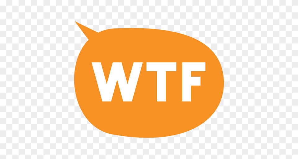 Wtf Speech Bubble, Logo Free Png