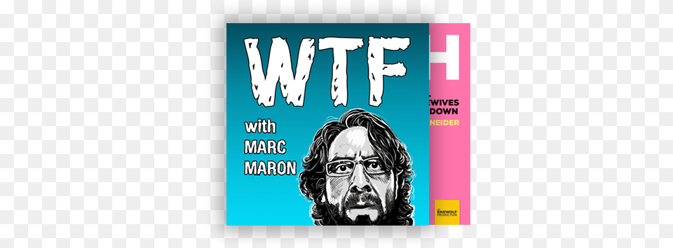 Wtf With Marc Maron, Advertisement, Book, Poster, Publication Free Png Download