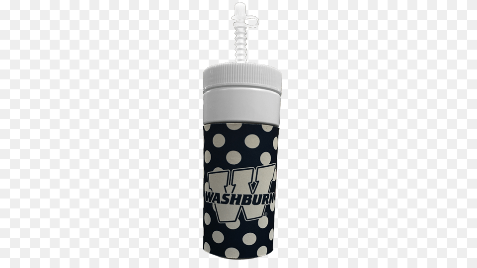 Wu Polka Dot Bottle Jocks Nitch, Pattern, Water Bottle, Shaker Free Png Download