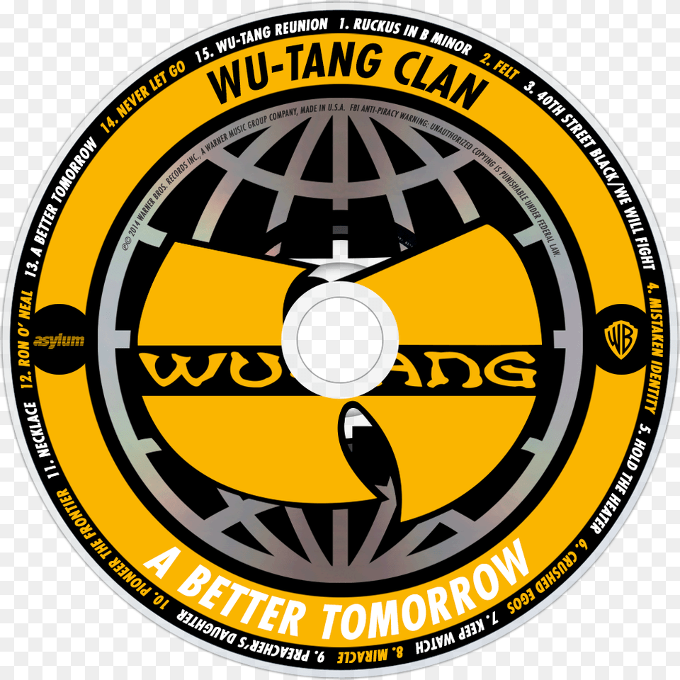 Wu Tang Back Ground, Emblem, Symbol, Logo, Disk Png