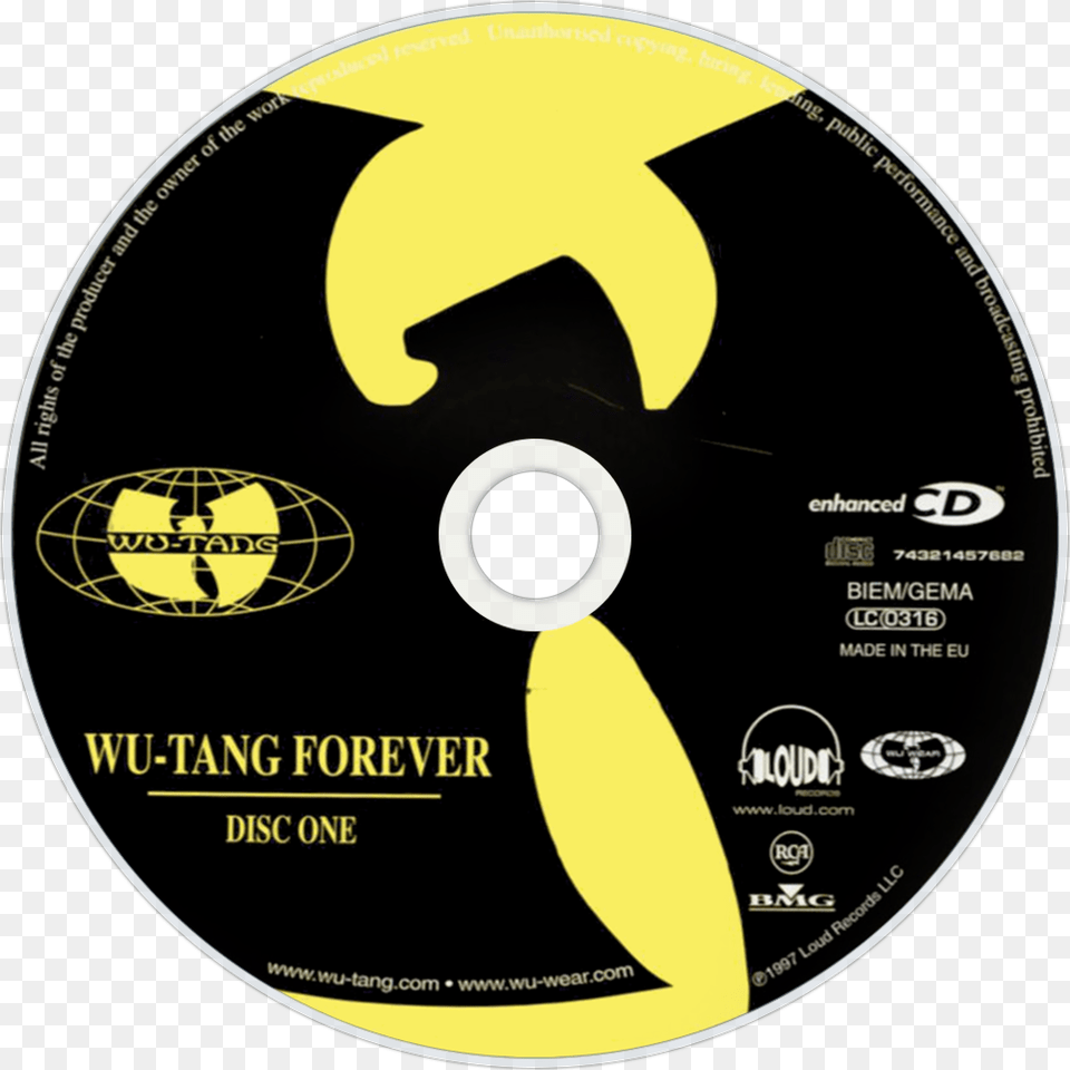 Wu Tang Clan Enter The Wu Tang 36 Chambers Download Wu Tang Forever Disc, Disk, Dvd Png Image